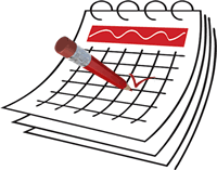 Calendar clipart 