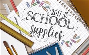 School Supplies 2017-2018 