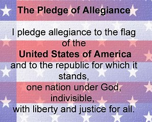 PLEDGE OF ALLEGIANCE 