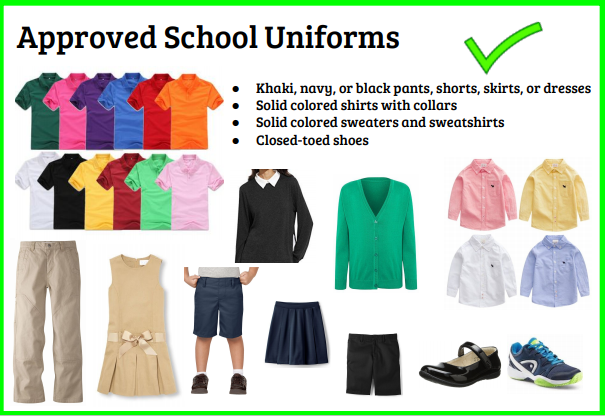 Uniform example