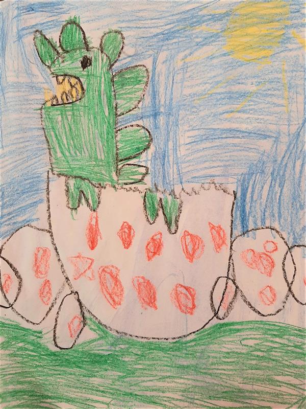 Dino Baby Hatching-Dayani Bevly, PreK