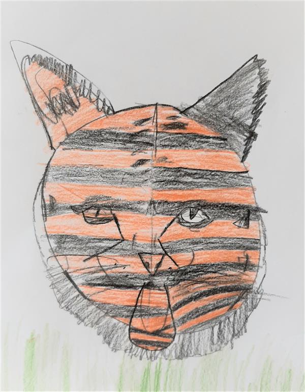 Tiger by E'Morie Fowler 3rd grade